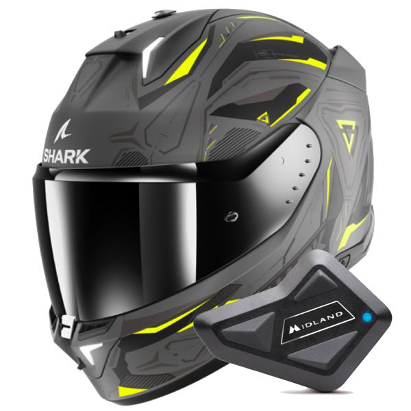 Integral Shark Skwal i3 Linik AYK + Kit Bluetooth BT Mini