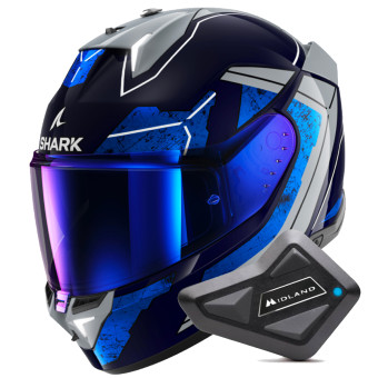 Integral Shark Skwal i3 Rhad BUS + Kit Bluetooth BT Mini