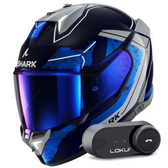 Integral Shark Skwal i3 Rhad BUS + Kit Bluetooth Lokui K30