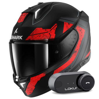 Integral Shark Skwal i3 Rhad KUR + Kit Bluetooth Lokui K30