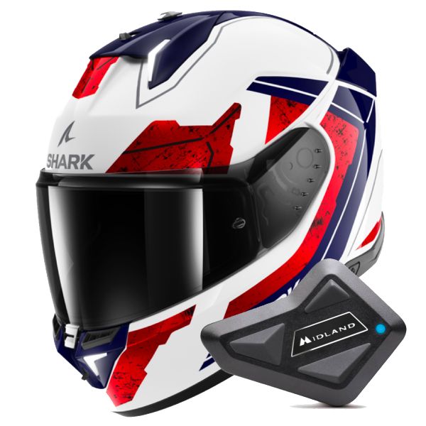 Integral Shark Skwal i3 Rhad WUR + Kit Bluetooth BT Mini