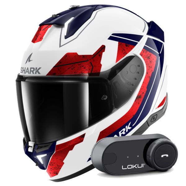 Integral Shark Skwal i3 Rhad WUR + Kit Bluetooth Lokui K30