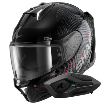 Casque Integral Shark Skwal i3 SP Lyne KAR + Kit Bluetooth Sena for Shark Solo Casque Integral Shark Skwal i3 SP Lyne KAR + Kit Bluetooth Sena for Shark Solo