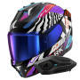 Casque Integral Shark Skwal i3 Speed-Fancy KWO + Kit Bluetooth Sena for Shark Solo