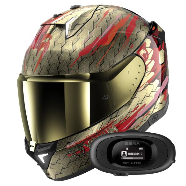 Integral Shark Skwal i3 Venum KRQ + Kit bluetooth 5R Lite