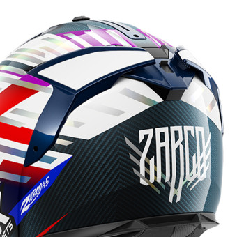 Shark Spartan GT Pro Carbon Réplica Zarco Gran Premio de Francia 2026 DUR