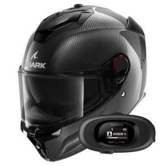 Integral Shark Spartan GT Pro Carbon Skin DAD + Kit bluetooth 5R Lite Solo