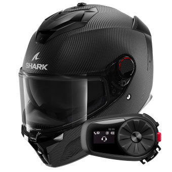 Integral Shark Spartan GT Pro Carbon Skin Mat DMA + Kit Bluetooth 5S Solo