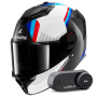 Casque Integral Shark Spartan GT Pro Dokhta Carbon DWB + Kit Bluetooth Lokui K30