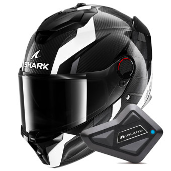 Integral Shark Spartan GT Pro Kultram Carbon DWK + Kit Bluetooth BT Mini
