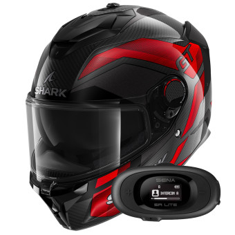 Integral Shark Spartan GT Pro Ritmo Carbon DRU + Kit bluetooth 5R Lite Solo
