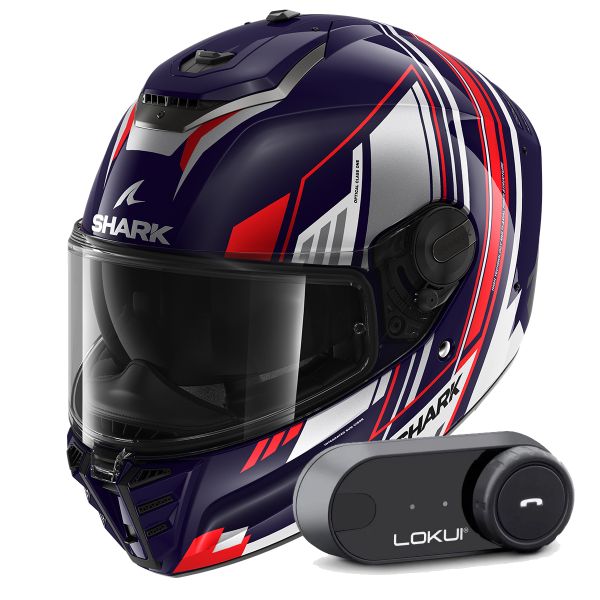 Integral Shark Spartan RS Byhron BWU + Kit Bluetooth Lokui K30