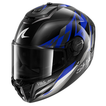 Casque Integral Shark Spartan Rs Carbon Raceblock DUB Casque Integral Shark Spartan Rs Carbon Raceblock DUB