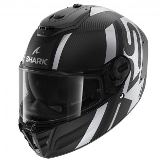 Shark Spartan RS Carbon Shawn Mat DKS + Kit Bluetooth BT Mini