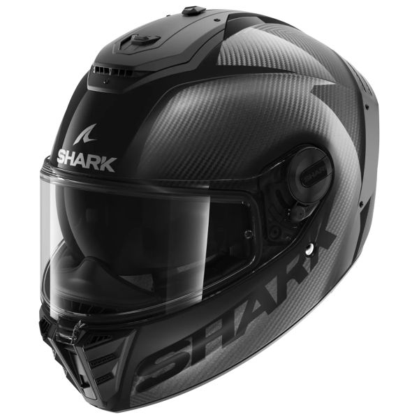Shark Spartan RS Carbon Skin DAD Dark Visor + Kit Bluetooth Lokui K30
