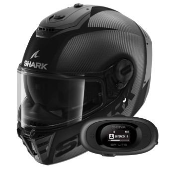 Integral Shark Spartan Rs Carbon Skin Visor In The Box Carbon Mat DMA+ Kit bluetooth 5R