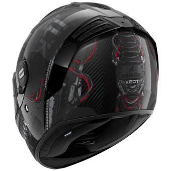 Shark Spartan RS Carbon Xbot DAA + Kit bluetooth 5R Lite Solo
