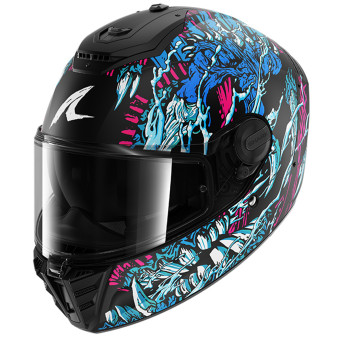 Casque Integral Shark Spartan Rs Shaytan 2 Mat KBV Casque Integral Shark Spartan Rs Shaytan 2 Mat KBV