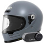 Casque Integral Shoei Glamster 06 Gris Basalto + Kit Bluetooth Lokui K30