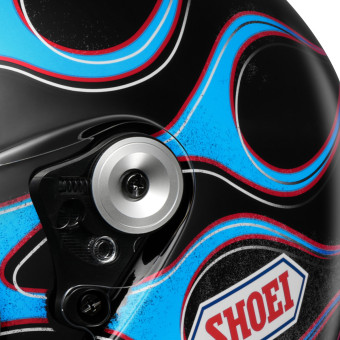 Shoei Glamster 06 Blast TC2 + Kit bluetooth 5R Lite Solo