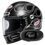 Casque Integral Shoei Glamster 06 Blast TC5 + Kit bluetooth 5R Lite Solo