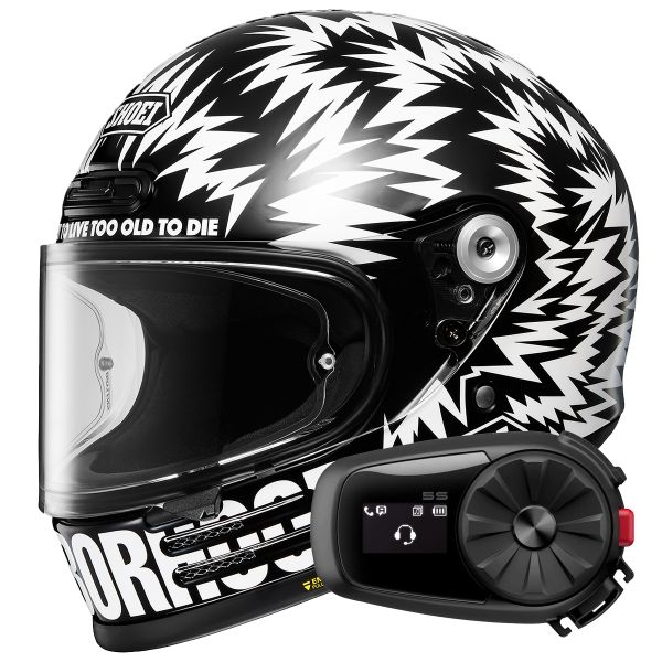 Integral Shoei Glamster 06 Barrio X DSC TC5 + Kit Bluetooth 5S Solo Integral Shoei Glamster 06 Barrio X DSC TC5 + Kit Bluetooth 5S Solo