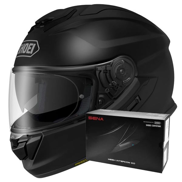 Integral Shoei GT-AIR 3 Matt Black + Intercom Sena SRL-03