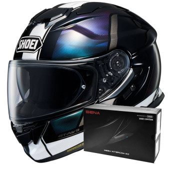 Integral Shoei GT-AIR 3 Scenario TC-5 + Intercom Sena SRL-03