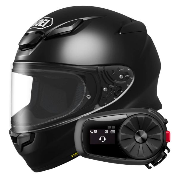 Integral Shoei NXR2 Negro + Kit Bluetooth 5S Integral Shoei NXR2 Negro + Kit Bluetooth 5S