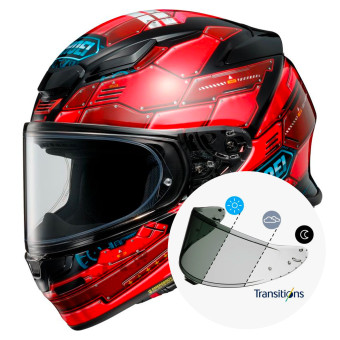 Integral Shoei NXR2 Fortress TC-1 + Pantalla Fotocromtica