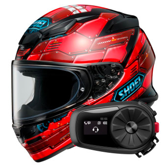 Integral Shoei NXR2 Fortress TC-1 + Kit Bluetooth 5S