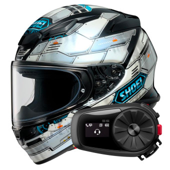 Integral Shoei NXR2 Fortress TC-6 + Kit Bluetooth 5S