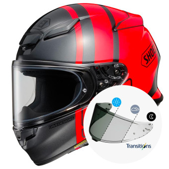 Integral Shoei NXR2 MM93 Collection Track TC1 + Pantalla Fotocromtica