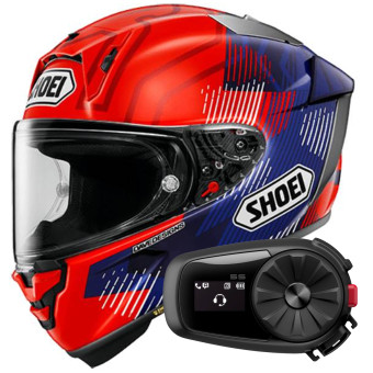 Casque Integral Shoei X-SPR Pro Marquez 8 TC-1 + Kit Bluetooth 5S Solo Casque Integral Shoei X-SPR Pro Marquez 8 TC-1 + Kit Bluetooth 5S Solo