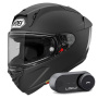 Casque Integral Shoei X-SPR Pro Negro Mate + Kit Bluetooth Lokui K30