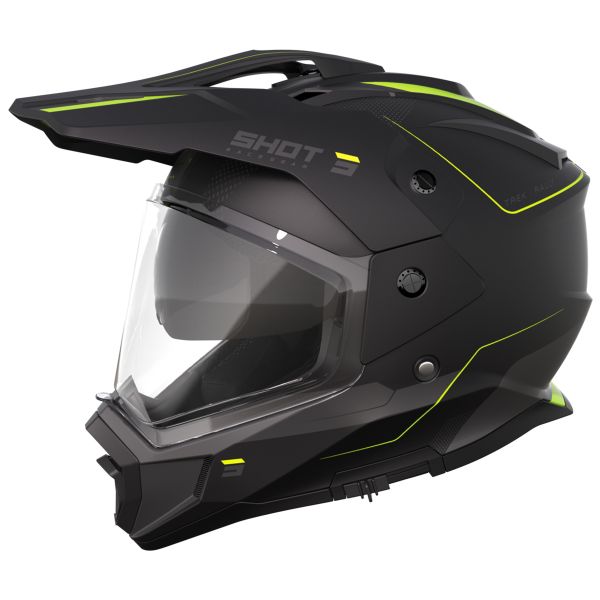 Integral SHOT Trek Rally Black Neon Yellow Matt
