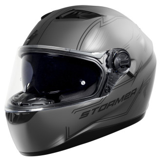 Integral Stormer Pusher Blaze Grey Black Metal Matt