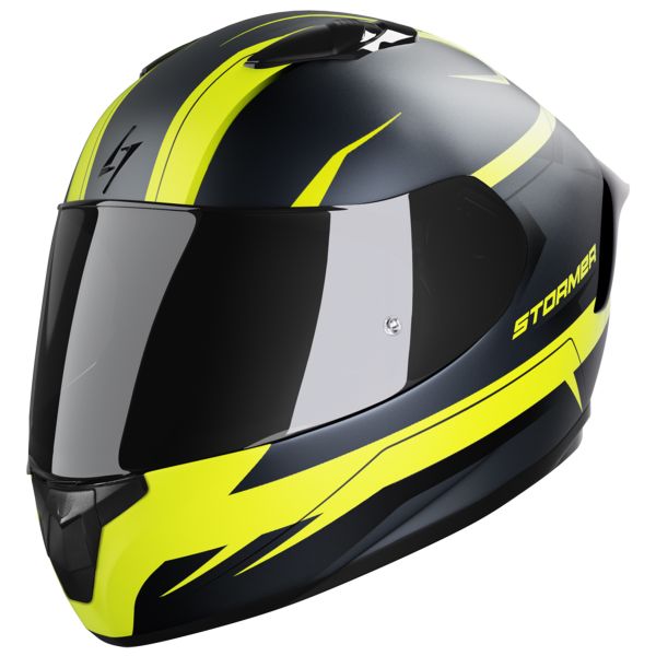 Integral Stormer ZS-601 Star Neon Yellow Black Grey Matt