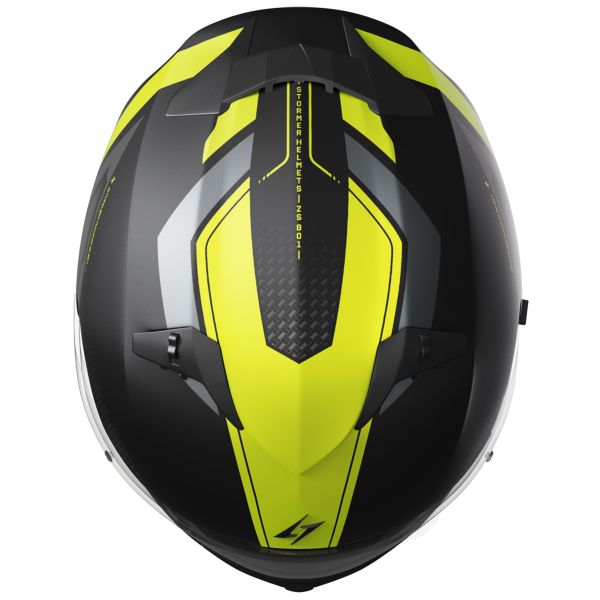 Stormer ZS-801 Elite Neon Yellow Metal Matt