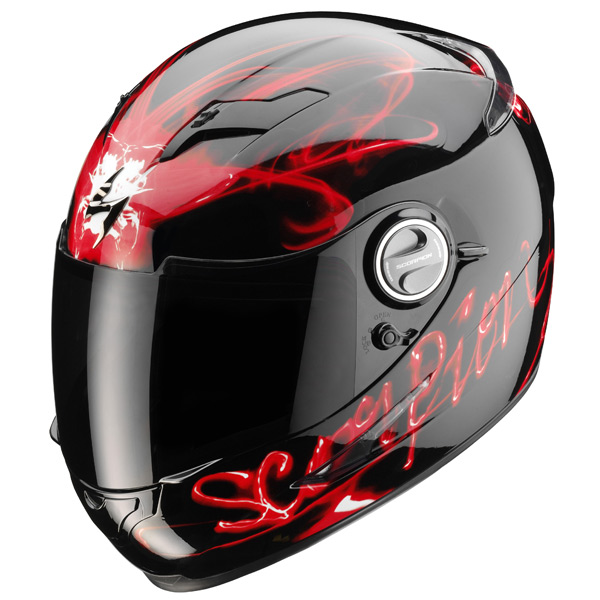 Integral Scorpion EXO 500 Air Ardent Negro Rojo