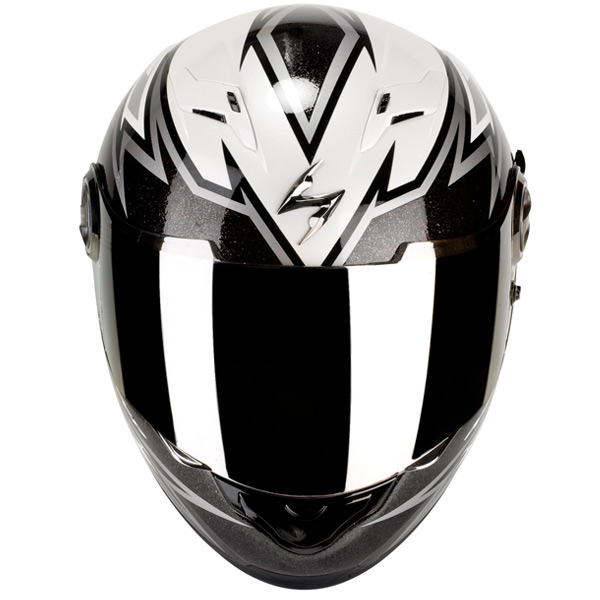Scorpion EXO 500 Air Da Costa Blanco Negro Plata