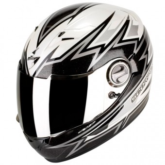 Integral Scorpion EXO 500 Air Da Costa Blanco Negro Plata