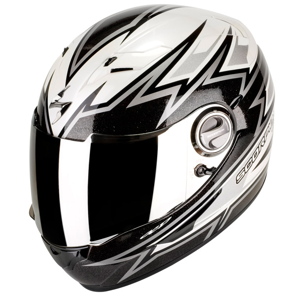 Integral Scorpion EXO 500 Air Da Costa Blanco Negro Plata