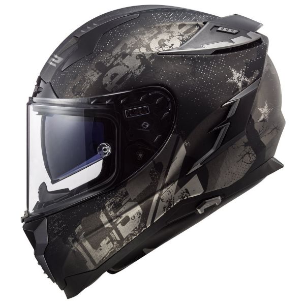 LS2 Challenger Flex Matt Black FF327