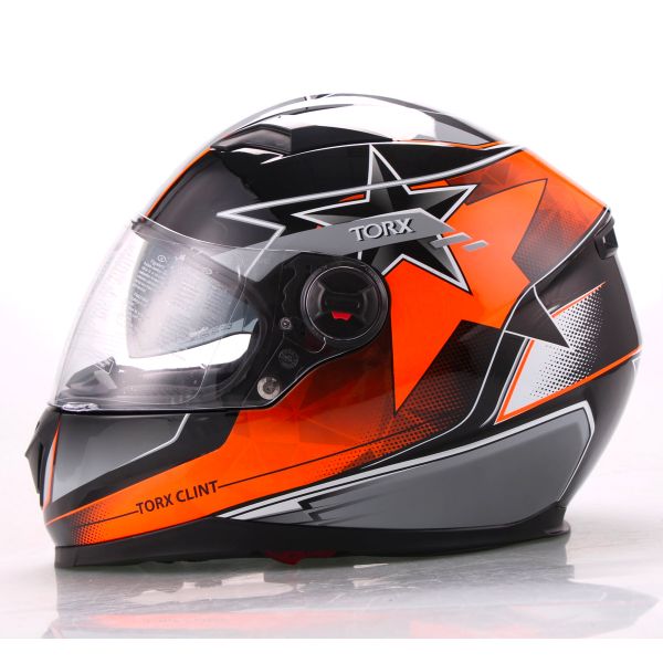 Torx Clint Pilot Black Orange Fluo + Patriot Noir + Jet D3O Black Orange