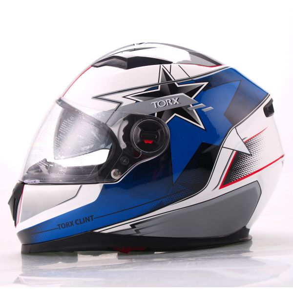 Torx Clint Pilot White Blue + Clint Pilot White Black