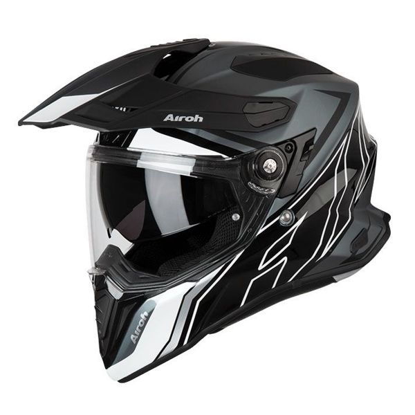 Integral Airoh Commander Duo Negro Blanco