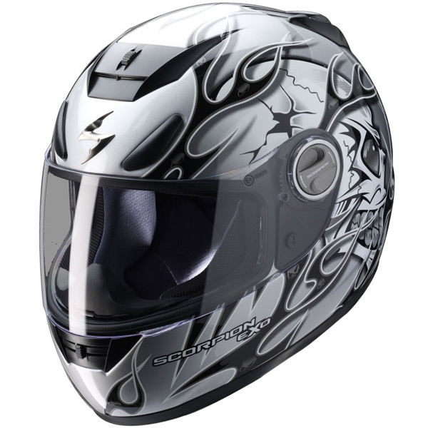 Integral Scorpion EXO 700 Crackhead Gris Negro