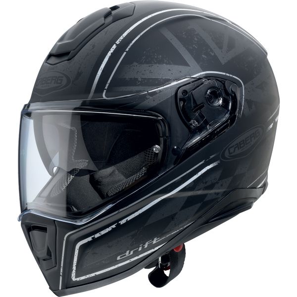 Integral Caberg Drift Armour Matt Black Anthracite