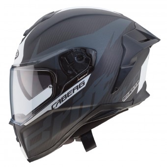 Caberg Drift Evo Carbono Mate Antracita Blanco